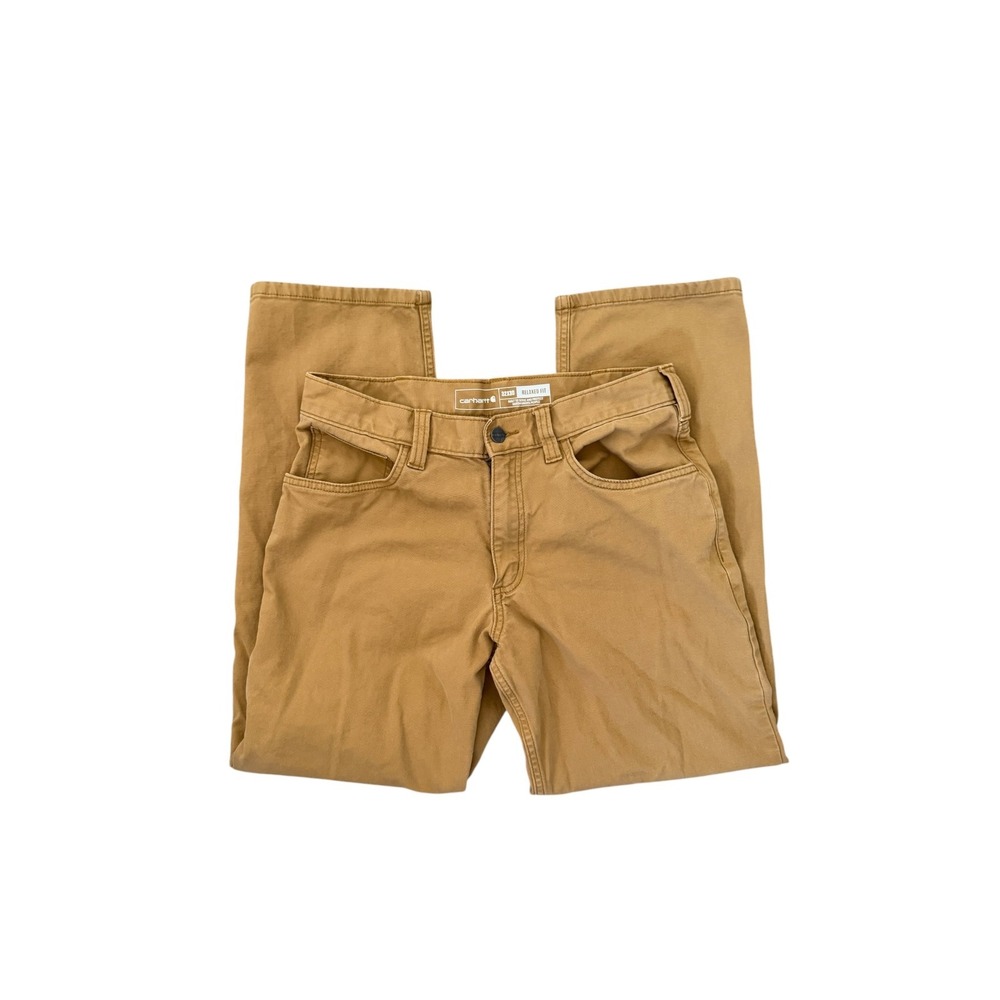 Carhartt Rugged Flex Ripstop Cargo Work Pants 32x30 BN2517-M Utility Relaxed Fit